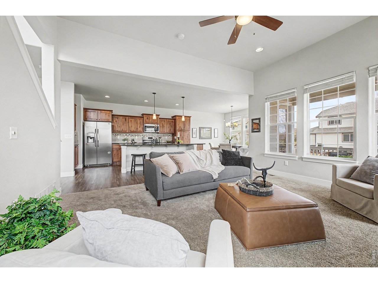 2069 Day Spring Drive Windsor, CO 80550 - Photo 47 of 47 Ideal Open Floor Plan with spaces still delineated for optimal layout and floor