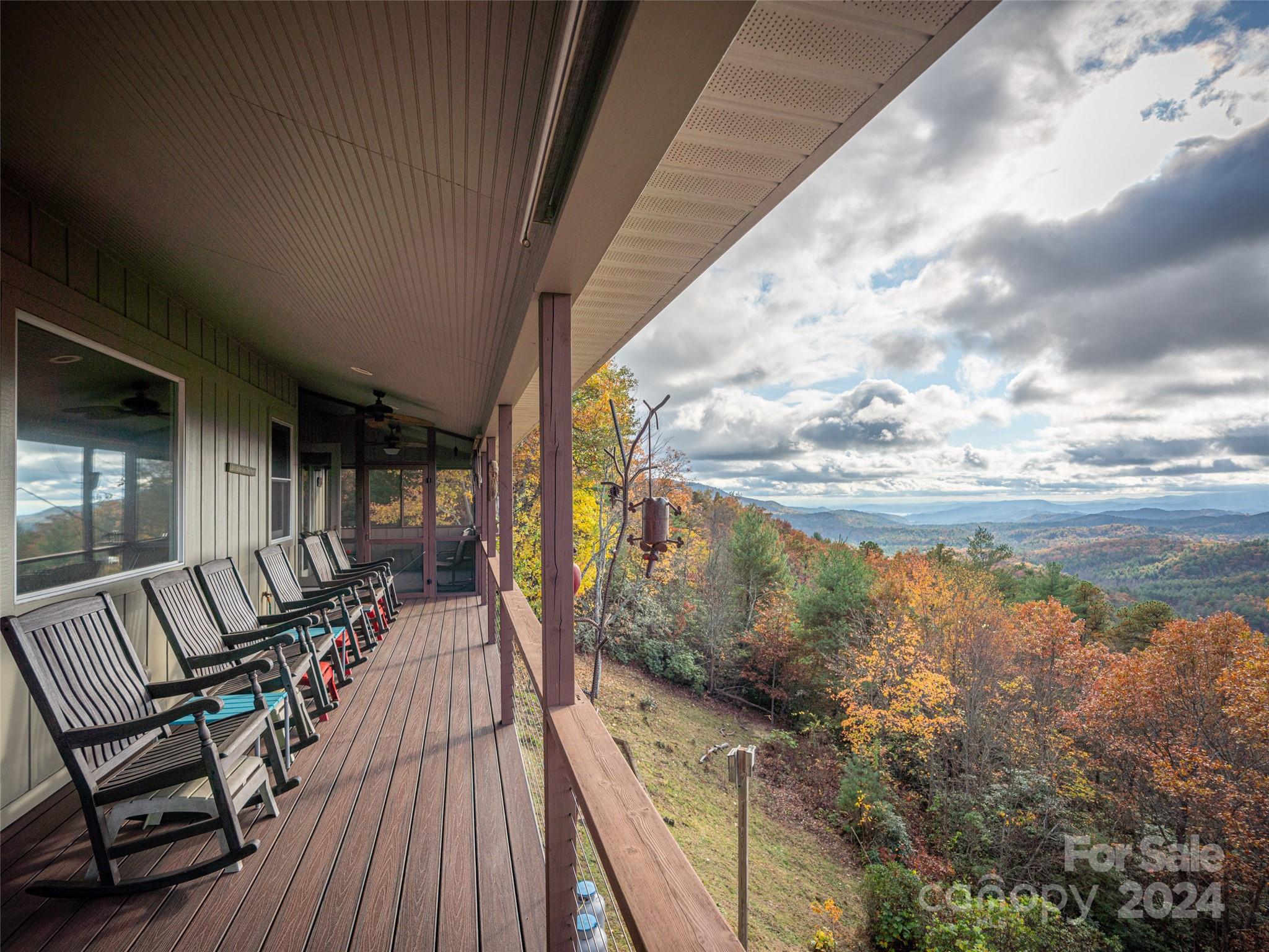 47 Ruffed Grouse Road Brevard, NC 28712 - Photo 46 of 48 a view of balcony with furniture