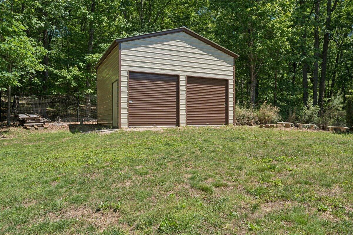 431 Langdon Road Evington, VA 24550 - Photo 43 of 54 a front view of house with yard and green space