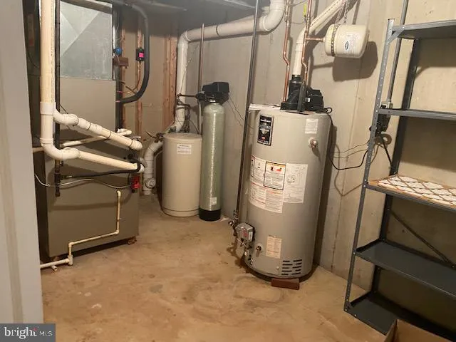 a view of outdoor space with trees all around