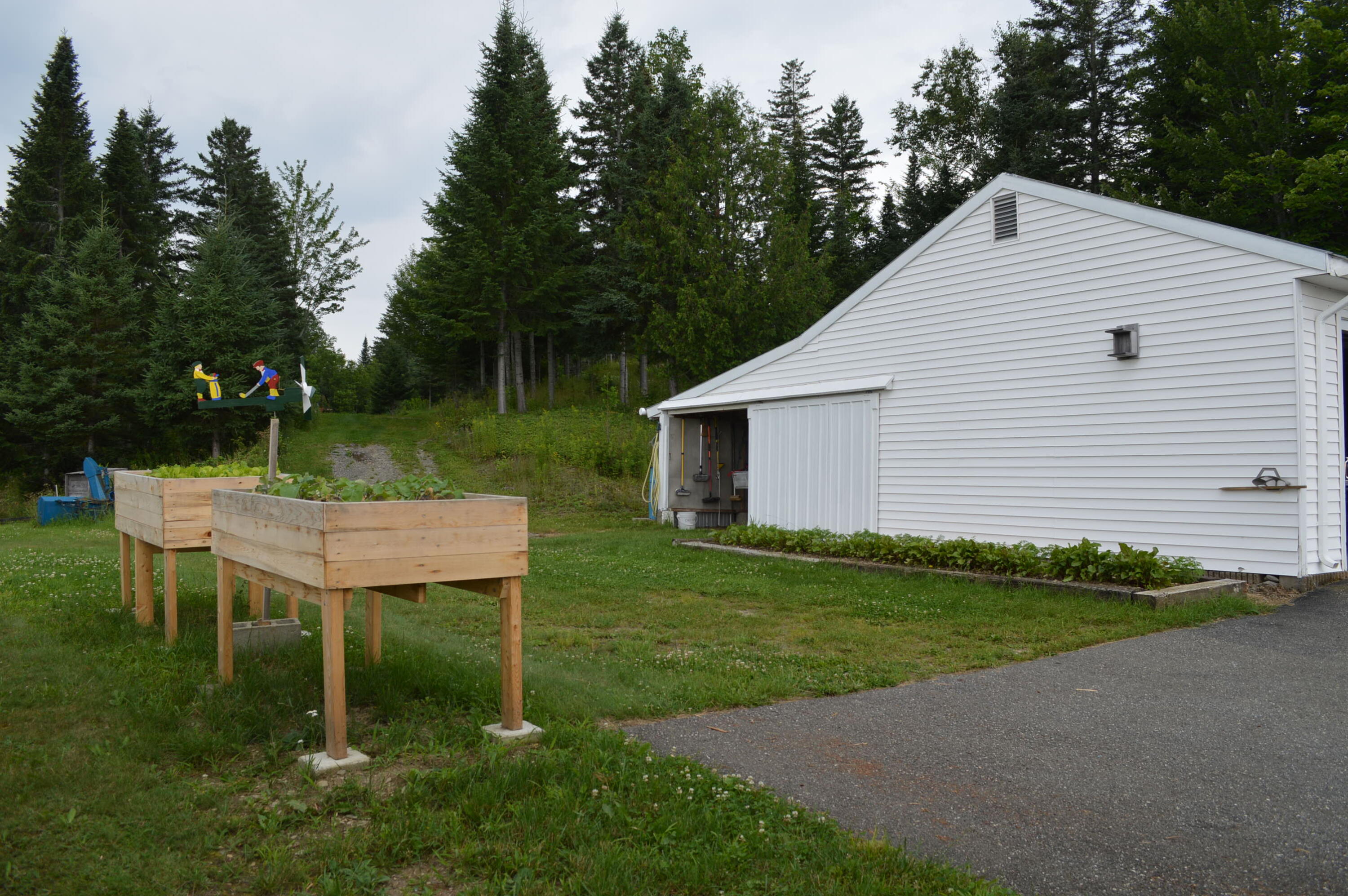 2589 Aroostook Road Eagle Lake, ME 04739 - Photo 17 of 65 Raised beds and garage