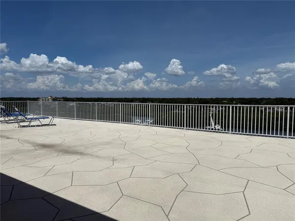 a view of balcony and patio