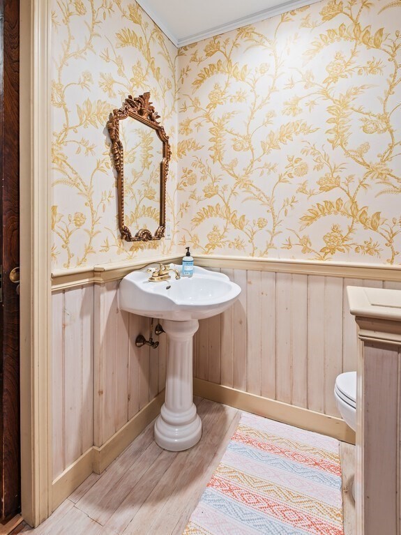 20 Manhattan Road Worcester, MA 01602 - Photo 11 of 41 a bathroom with a sink and a mirror