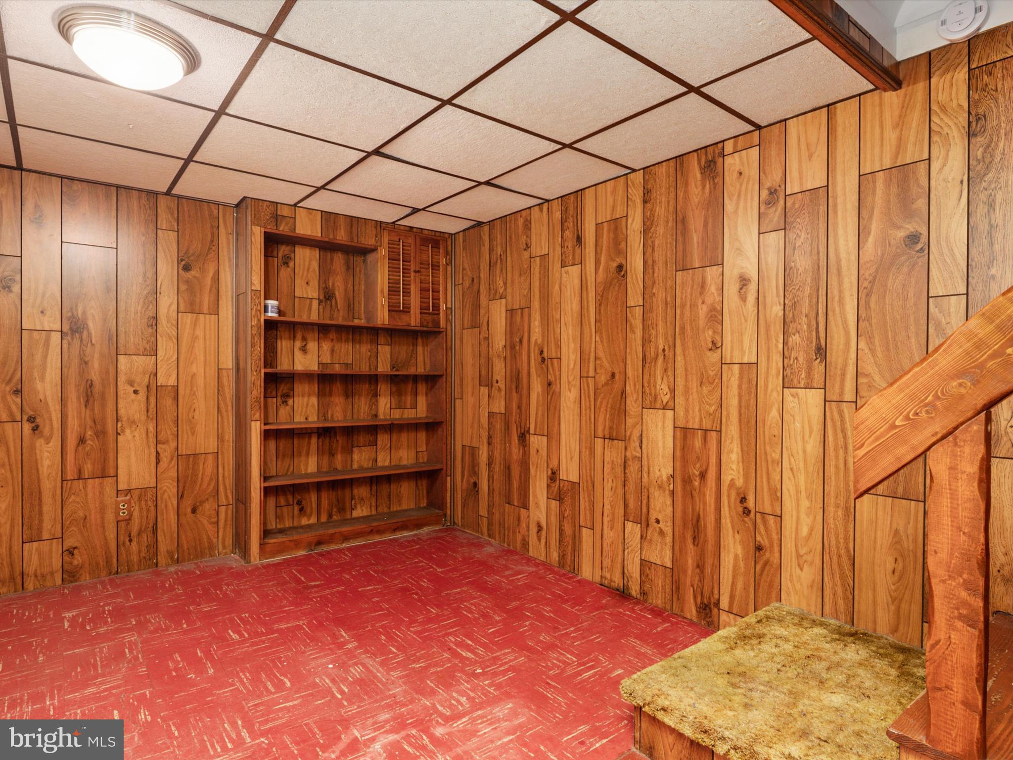 1025 Downton Road Halethorpe, MD 21227 - Photo 27 of 39 Lower level with built in shelving