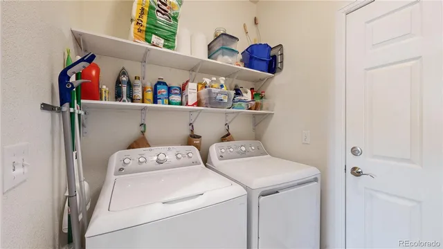 a bed room with furniture and window