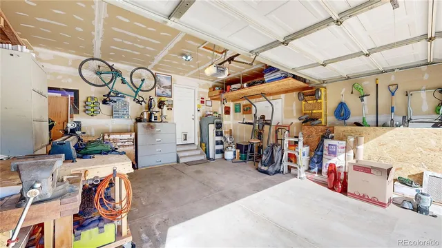 a view of storage and utility room