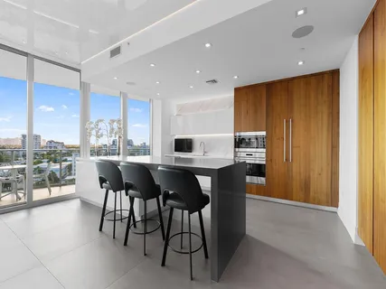 a view of a terrace with yard