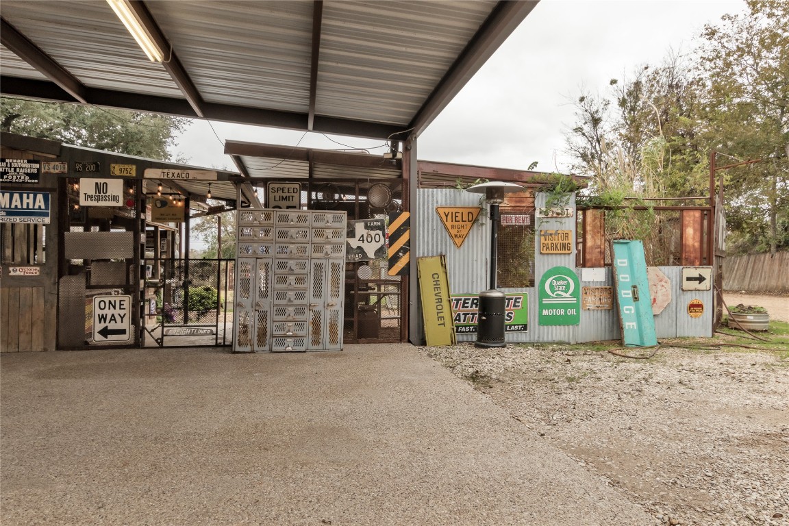 402 Magnolia Street Gause, TX 77857 - Photo 20 of 25 a view of a bike garage