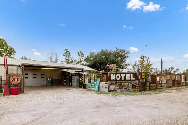 a view of a car garage