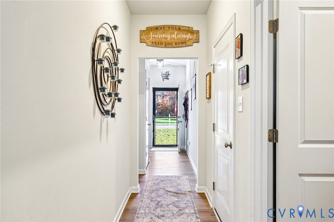 243 Bellevue Circle Aylett, VA 23009 - Photo 6 of 34 a view of a hallway with windows