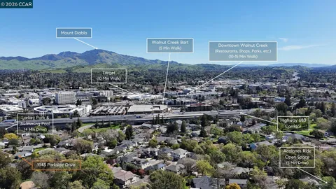$998,000 | 1945 Parkside Drive, Walnut Creek, CA 94597