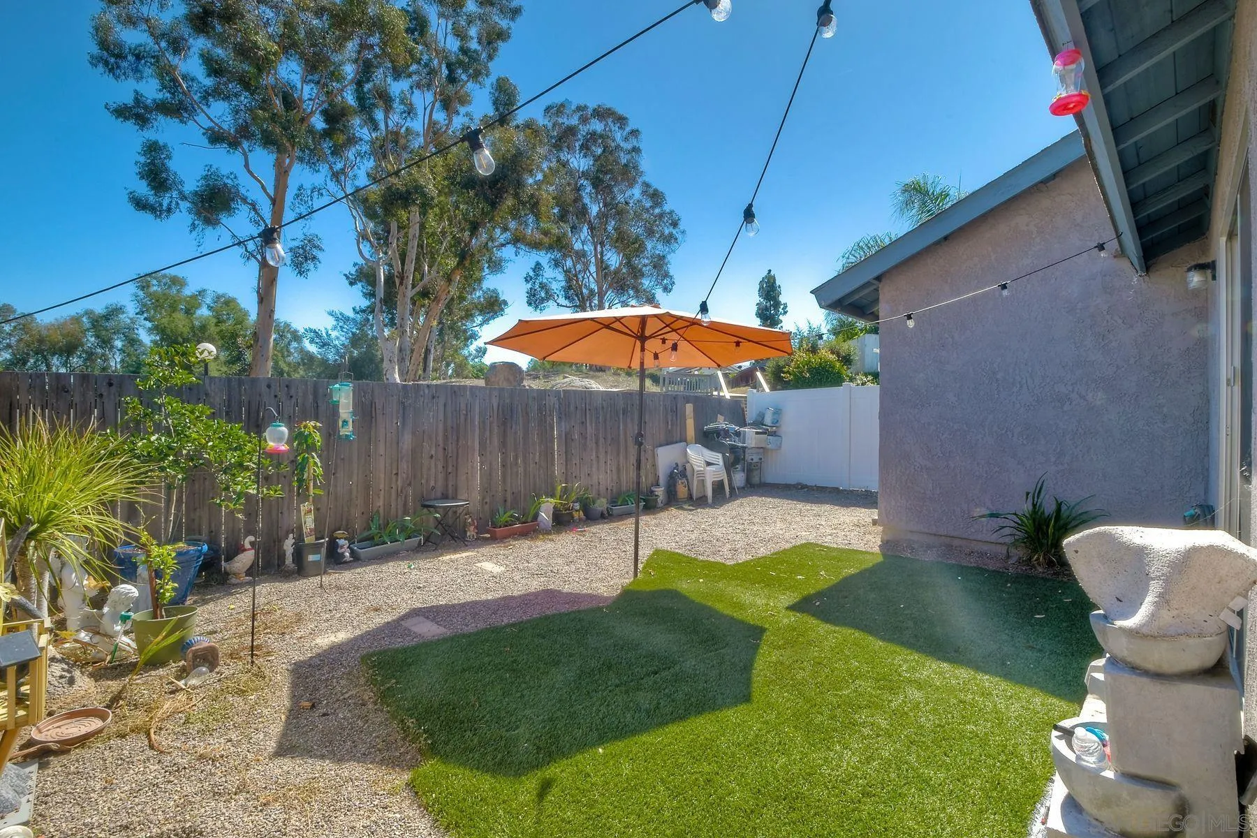 1160 Corral Glen Escondido, CA 92026 - Photo 16 of 16 a view of a backyard with a tub and chairs