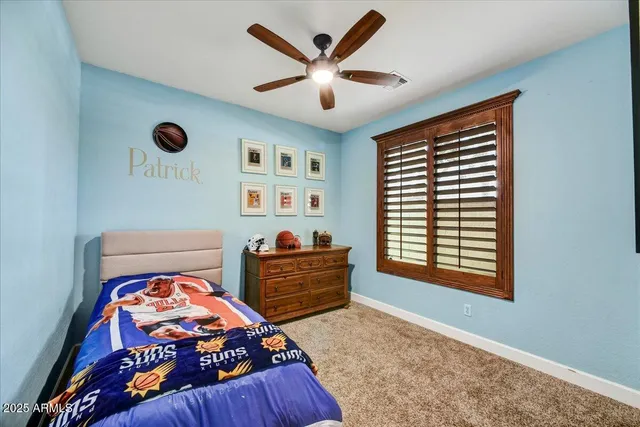 a garden view with a seating space