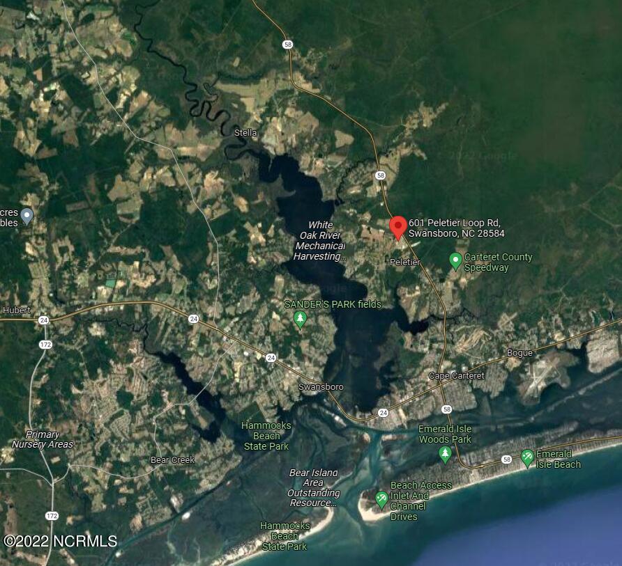 601 Peletier Loop Road, Unit B7 Swansboro, NC 28584 - Photo 19 of 19 map Overview