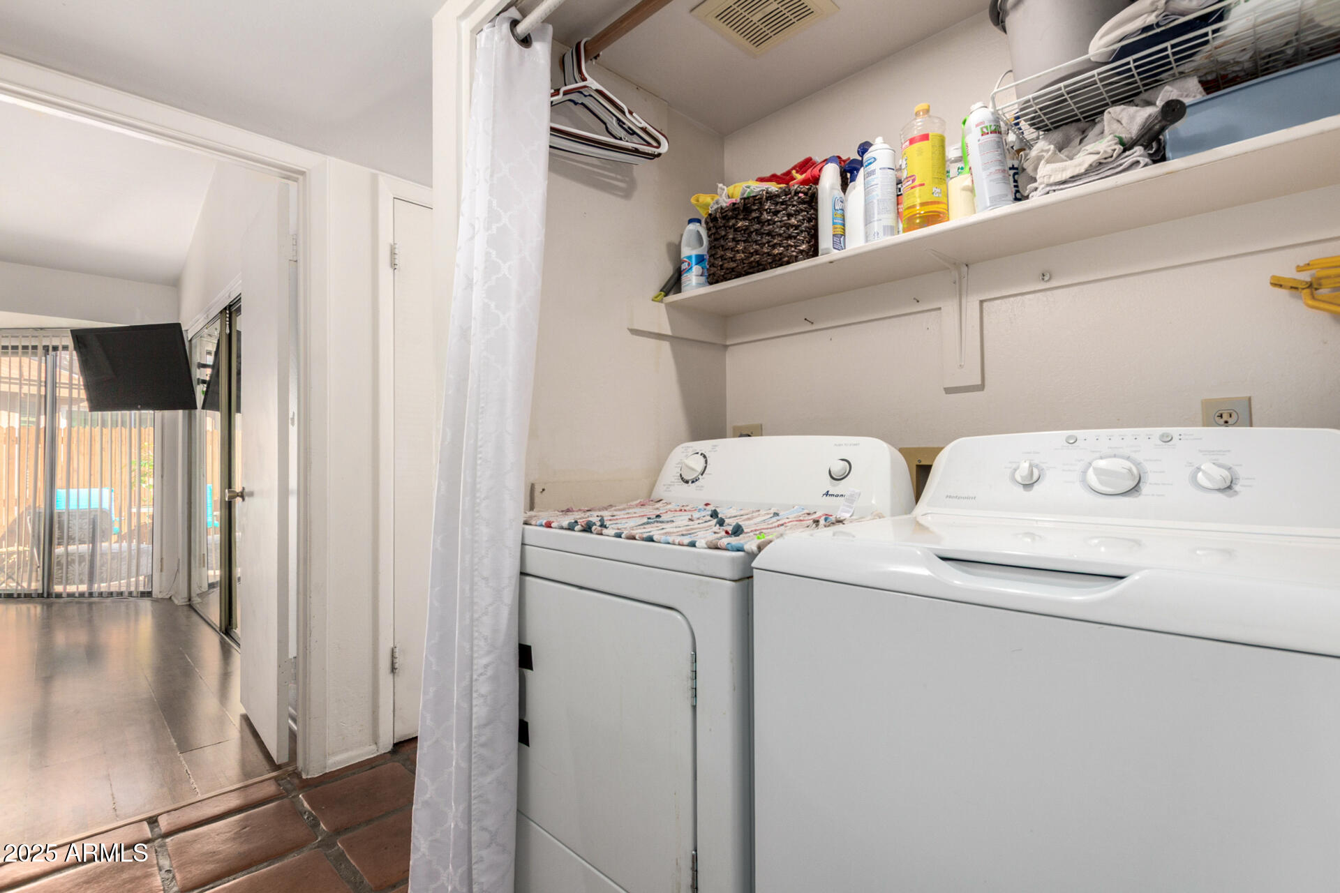 2455 East Broadway Road, Unit 73 Mesa, AZ 85204 - Photo 25 of 35 a utility room with dryer and washer