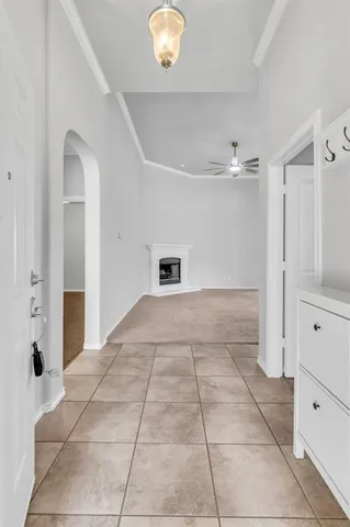 a view of empty room