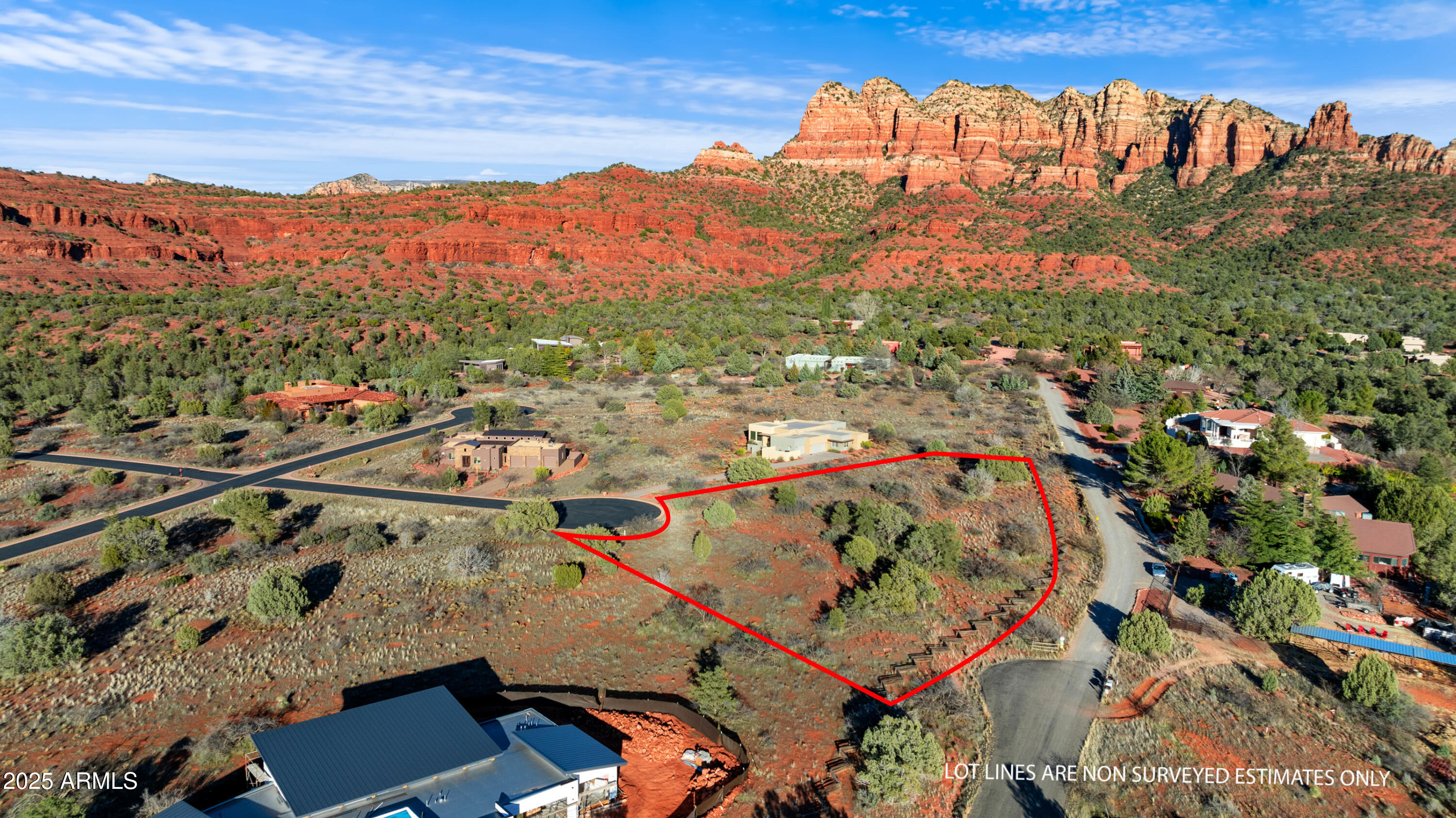 10 Cathedral Ranch Drive, Unit 3 Sedona, AZ 86351 - Photo 3 of 19 an aerial view of residential houses with outdoor space