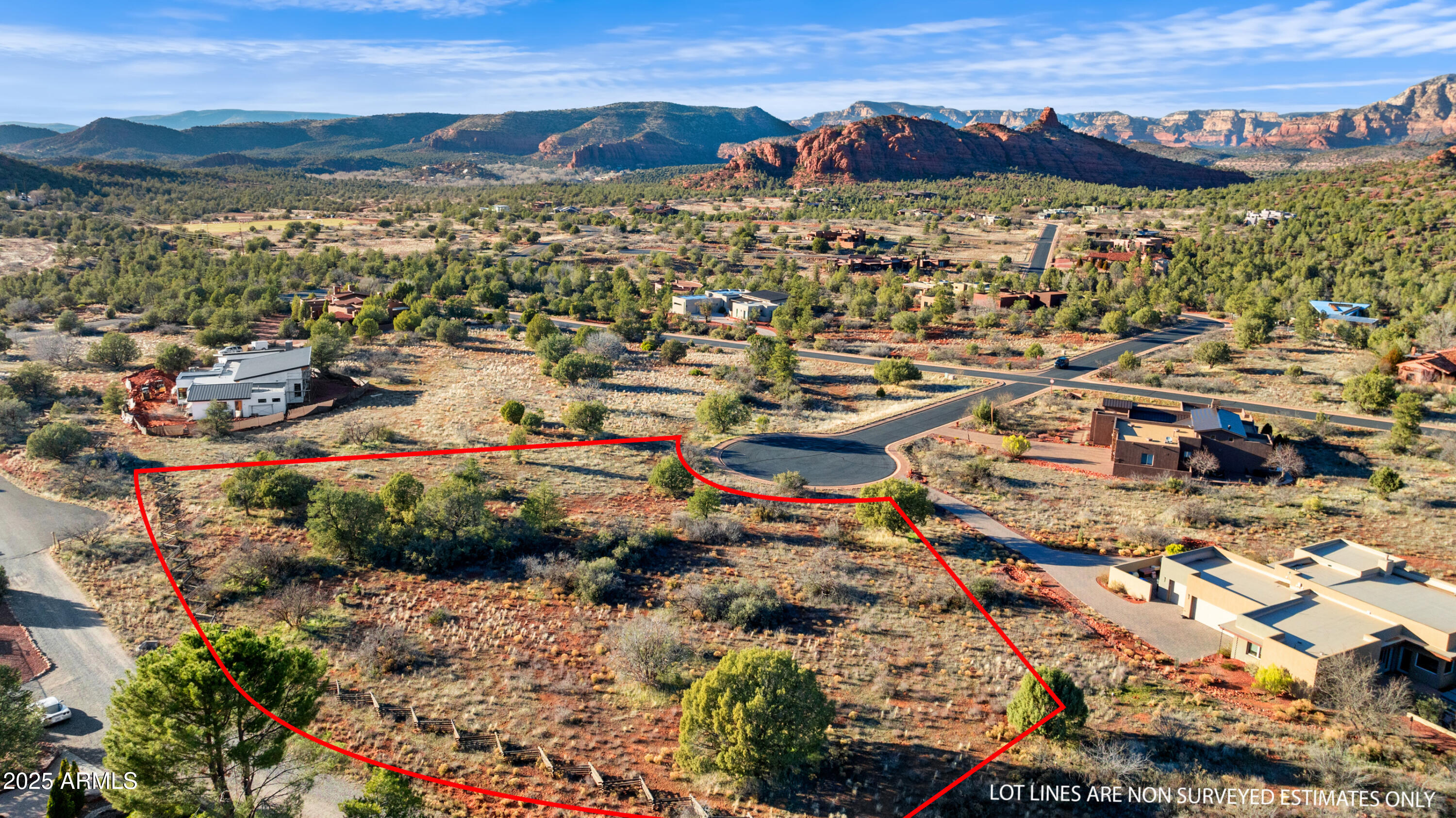 10 Cathedral Ranch Drive, Unit 3 Sedona, AZ 86351 - Photo 4 of 19 an aerial view of residential houses with outdoor space