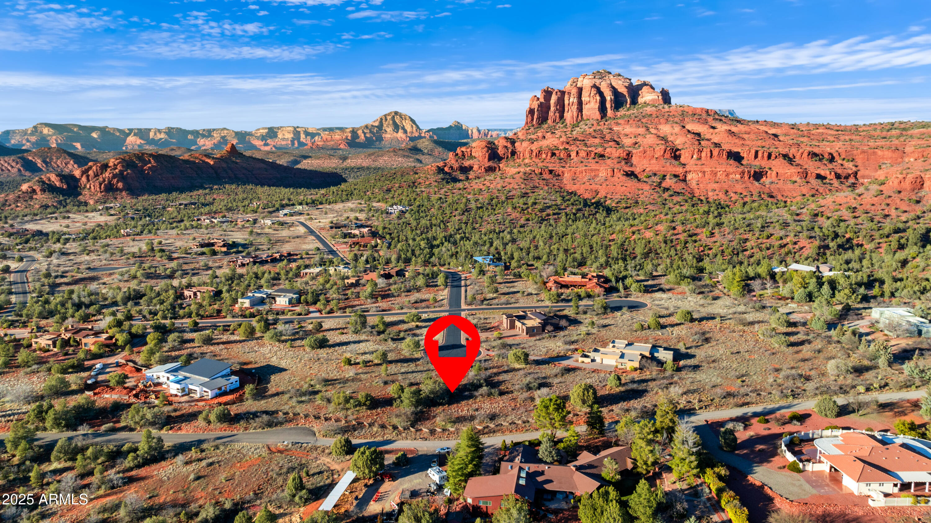 10 Cathedral Ranch Drive, Unit 3 Sedona, AZ 86351 - Photo 9 of 19 an aerial view of multiple house