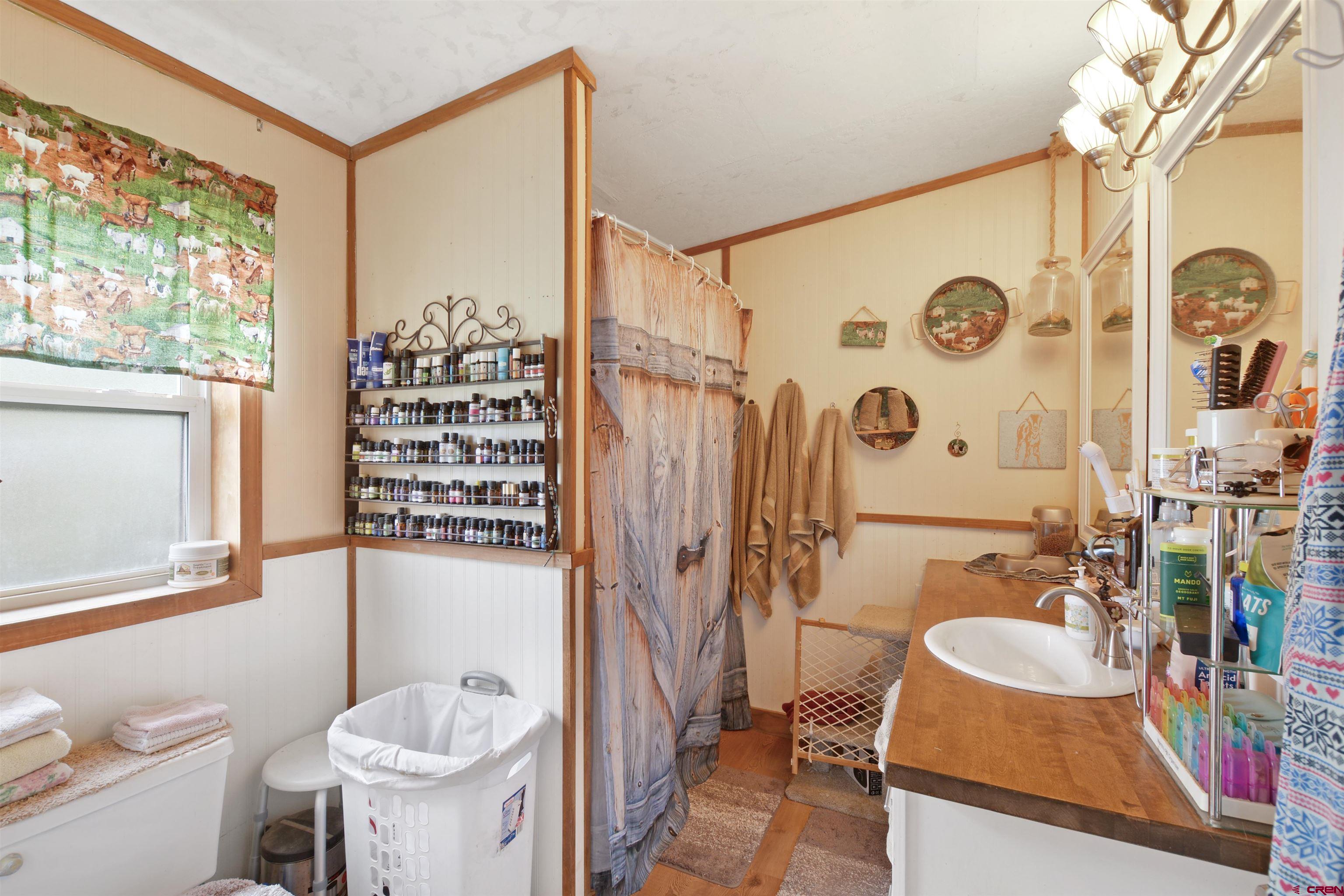 3519 County Road 311 Ignacio, CO 81137 - Photo 12 of 22 a bathroom with a sink toilet and shower