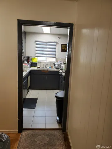 wooden floor in a gallery