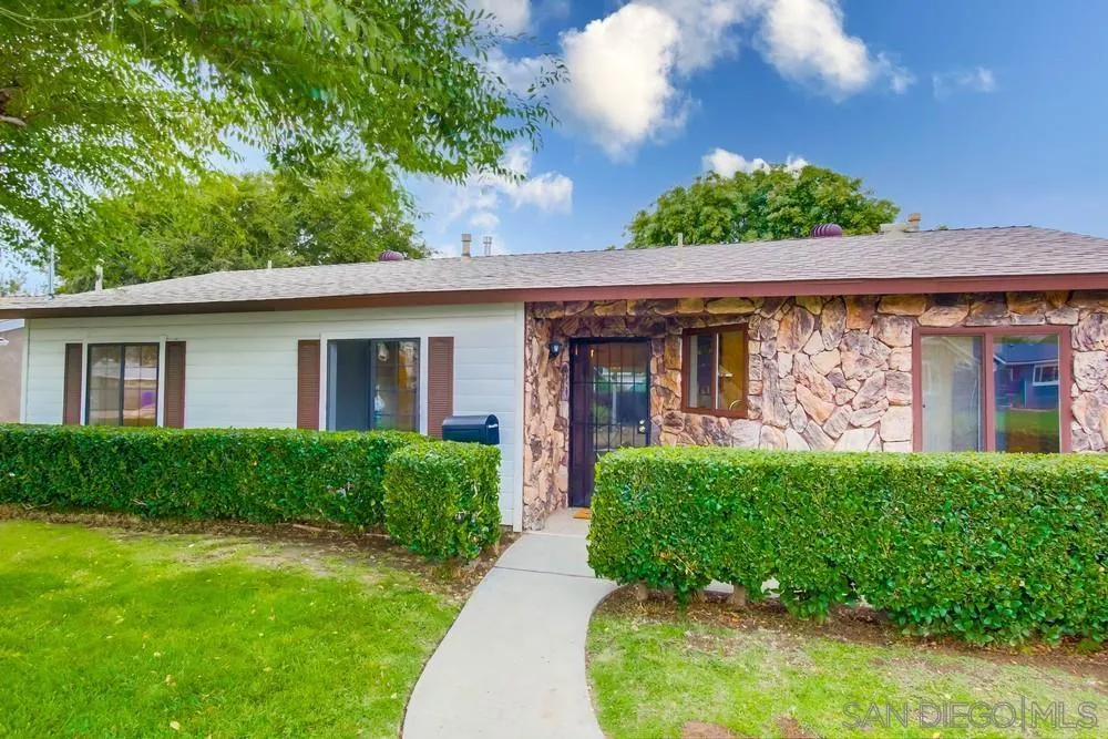 14574 Kennebunk Street Poway, CA 92064 - Photo 2 of 30 front view of a house with a yard