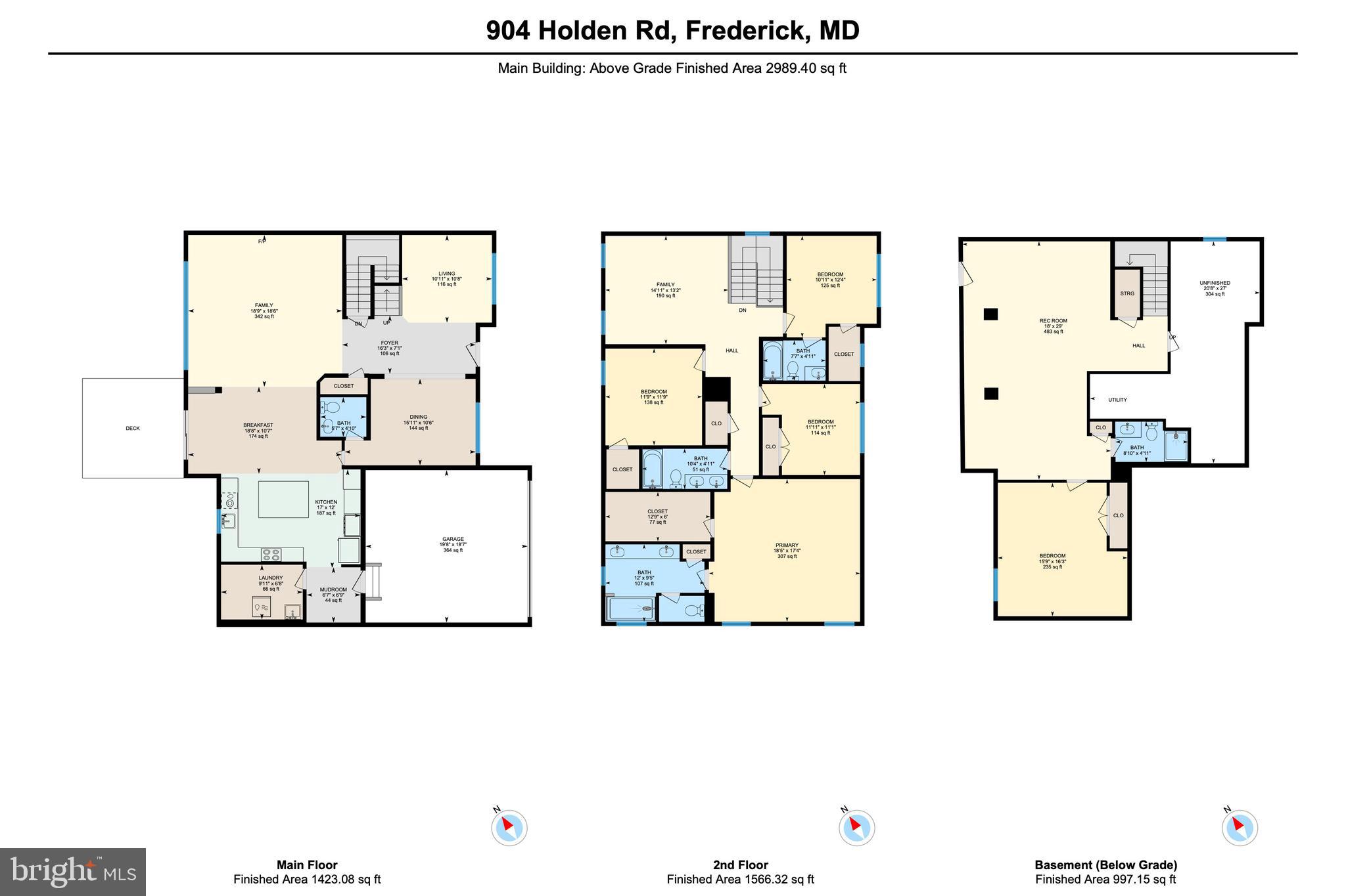 904 Holden Road Frederick, MD 21701 - Photo 44 of 44 Floor Plan - Also in Documents for Download