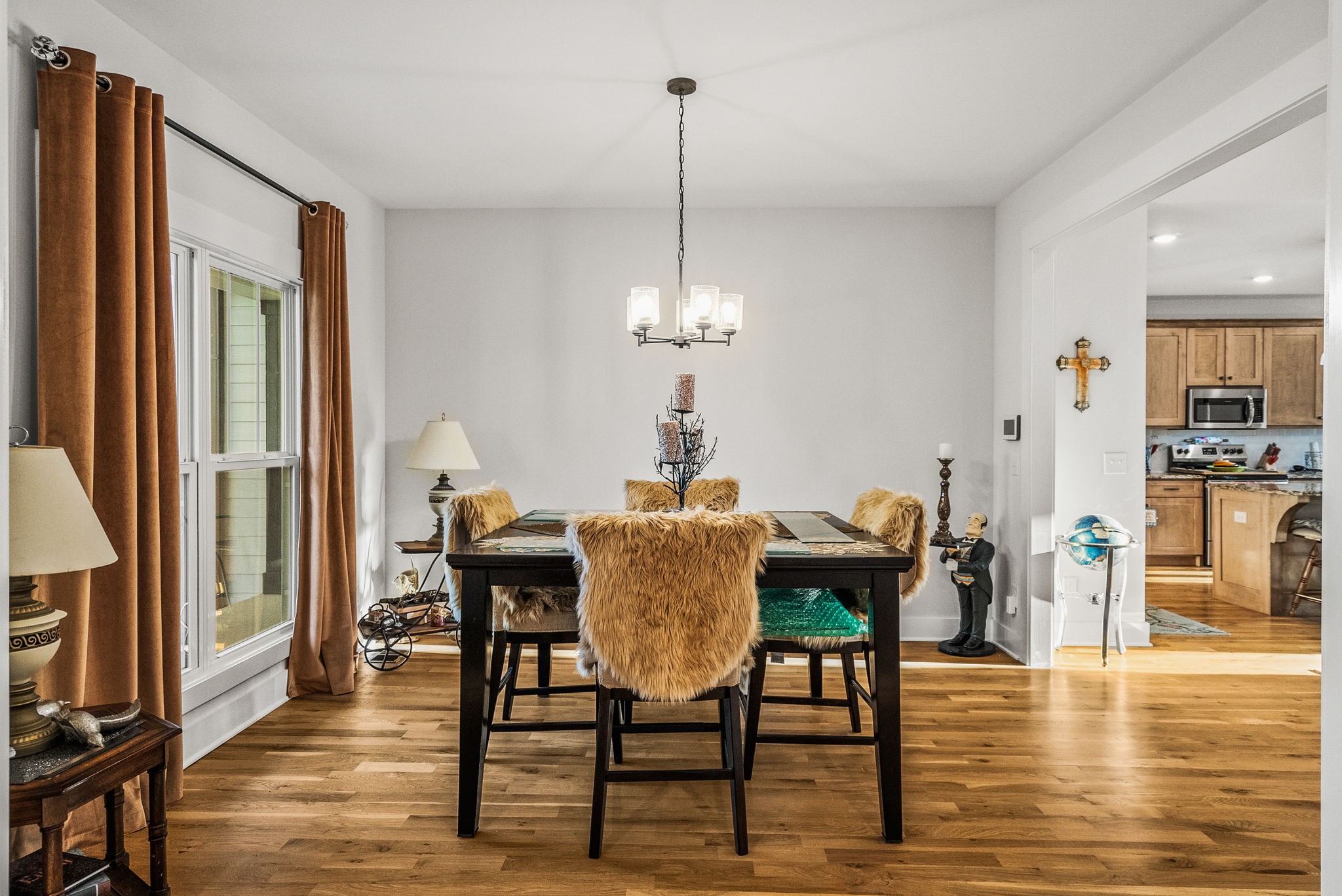 3378 New Hall Road Greenbrier, TN 37073 - Photo 18 of 83 a dining room with furniture window and wooden floor