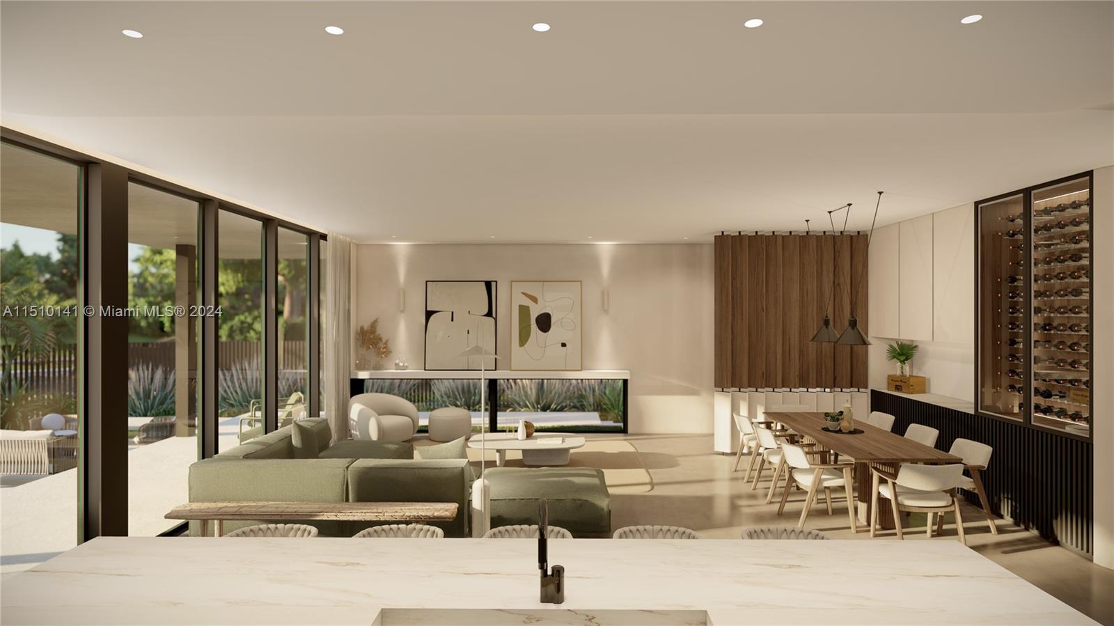 2037 Southwest 22nd Terrace Miami, FL 33145 - Photo 3 of 19 a living room with furniture and large window