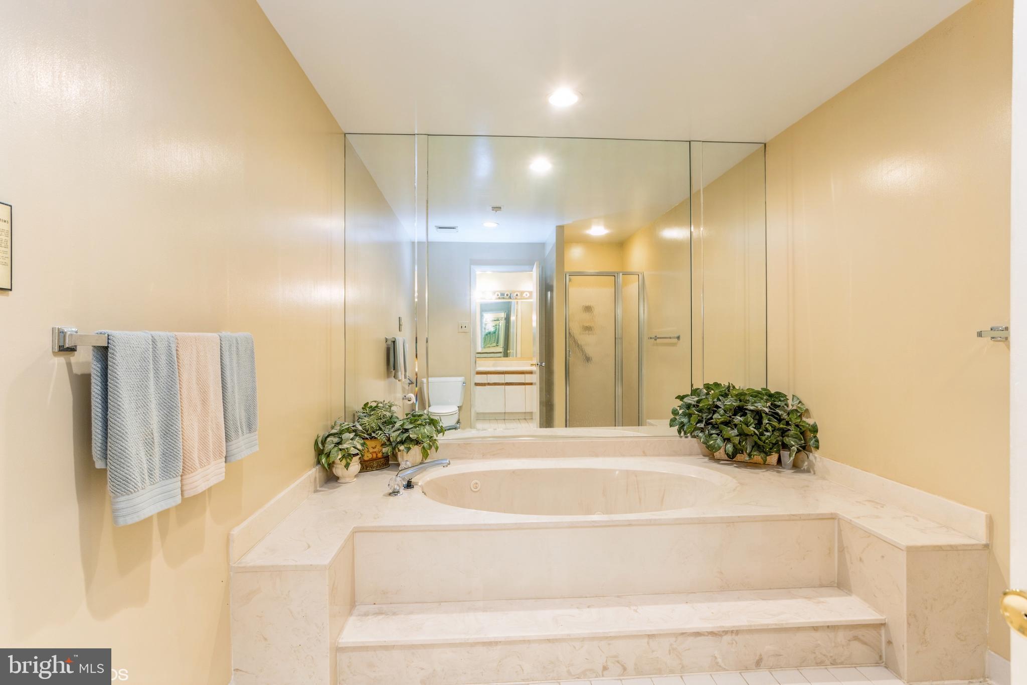 3041 Fallstaff Road, Unit 502D Baltimore, MD 21209 - Photo 43 of 45 a bathroom with a bathtub and shower