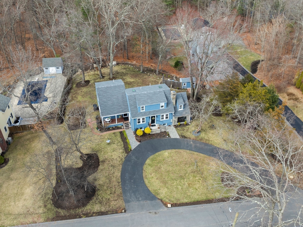 19 Cold Spring Road North Reading, MA 01864 - Photo 34 of 37 an aerial view of residential houses with outdoor space