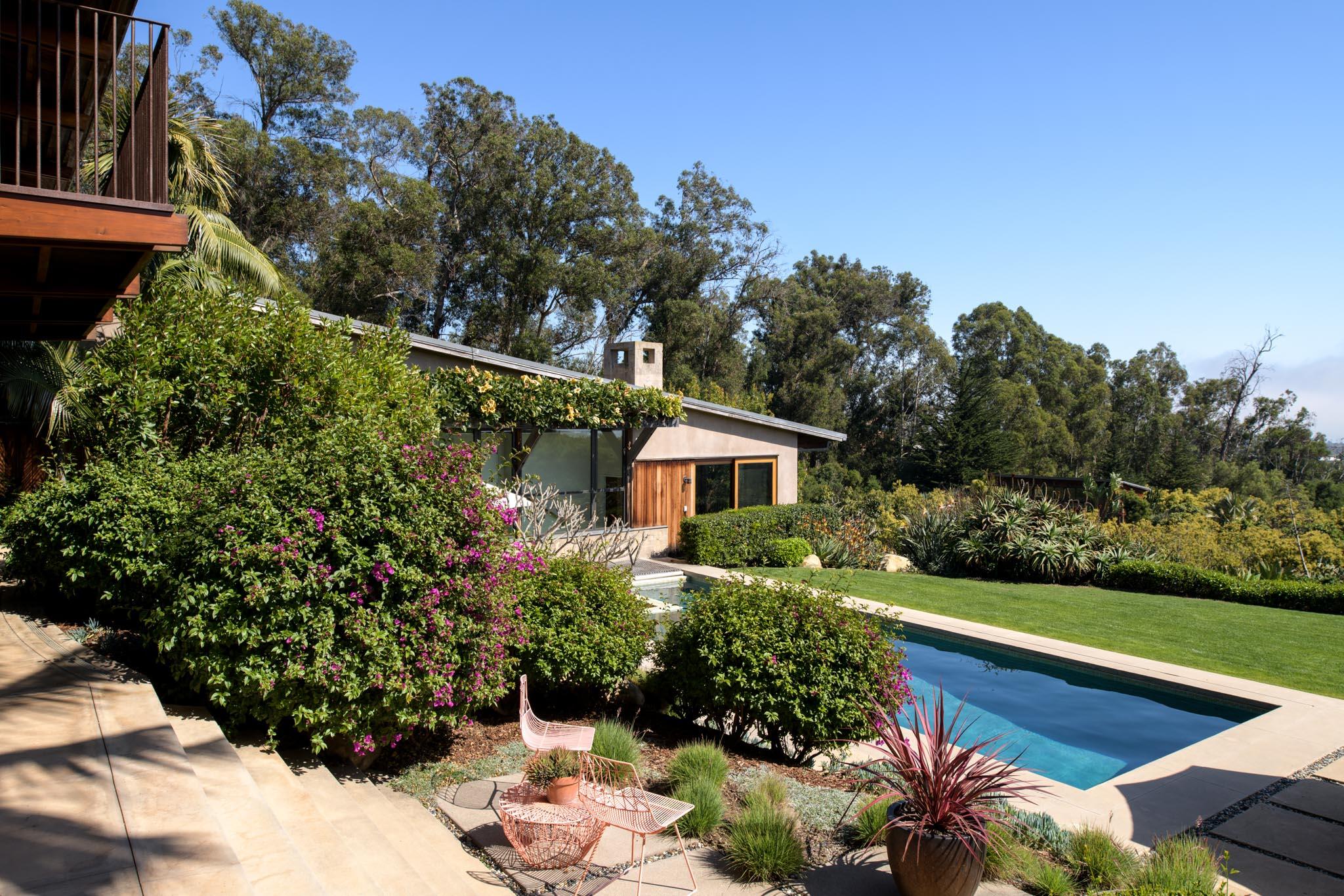 4038 Foothill Road Carpinteria, CA 93013 - Photo 31 of 36 a view of a garden with a flower garden