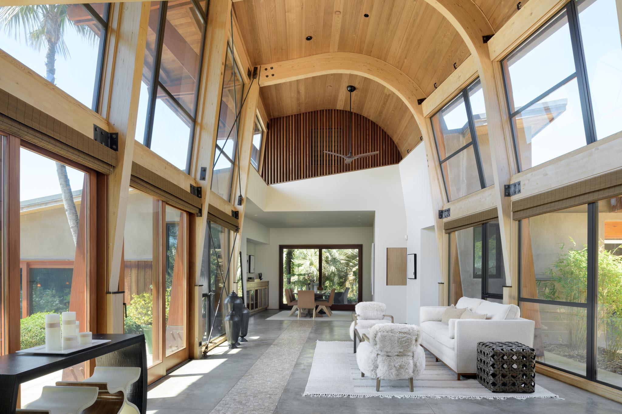 4038 Foothill Road Carpinteria, CA 93013 - Photo 7 of 36 a living room with furniture and a large window