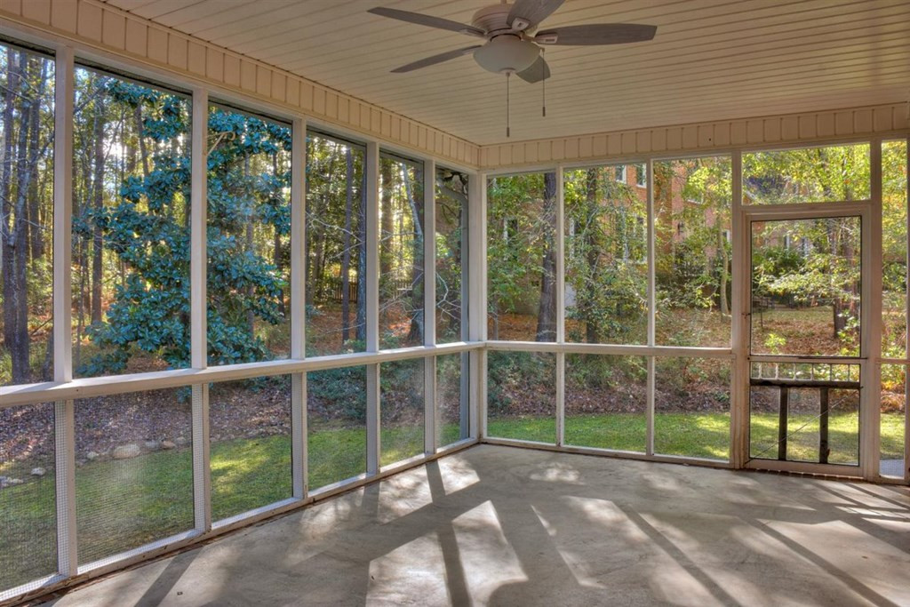 4500 Ridgepine Drive Evans, GA 30809 - Photo 46 of 57 Back screened porch with fan