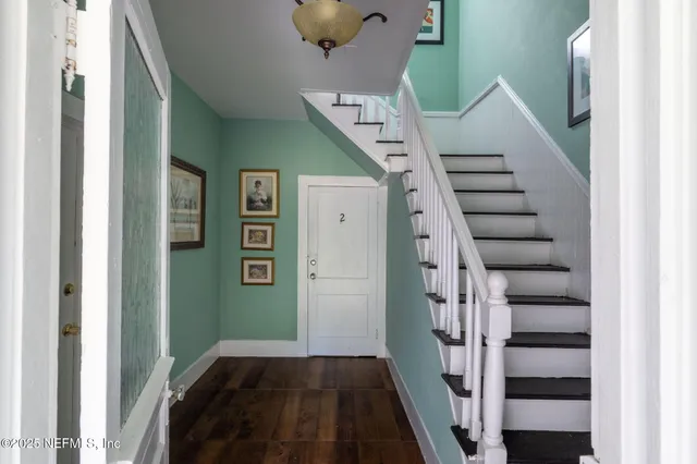 a chair and a table in a room