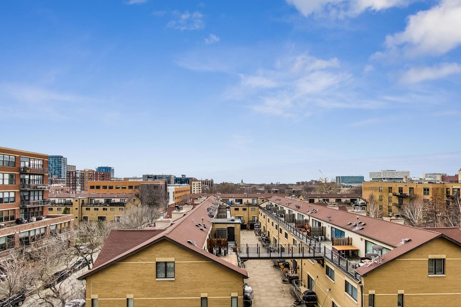 1301 West Madison Street, Unit 511 Chicago, IL 60607 - Photo 14 of 24 a view of a city
