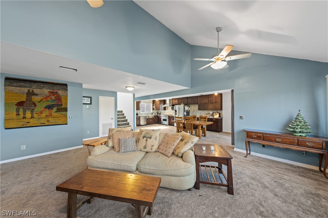 785 Rabbit Road Sanibel, FL 33957 - Photo 11 of 20 a living room with furniture and a large window