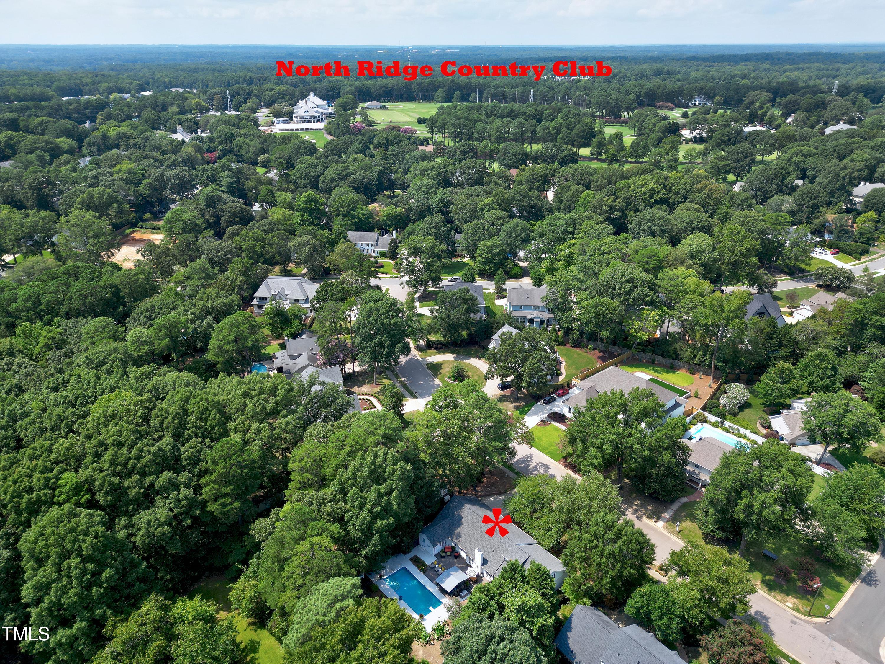1416 Pony Run Road Raleigh, NC 27615 - Photo 8 of 75 Aerial-7