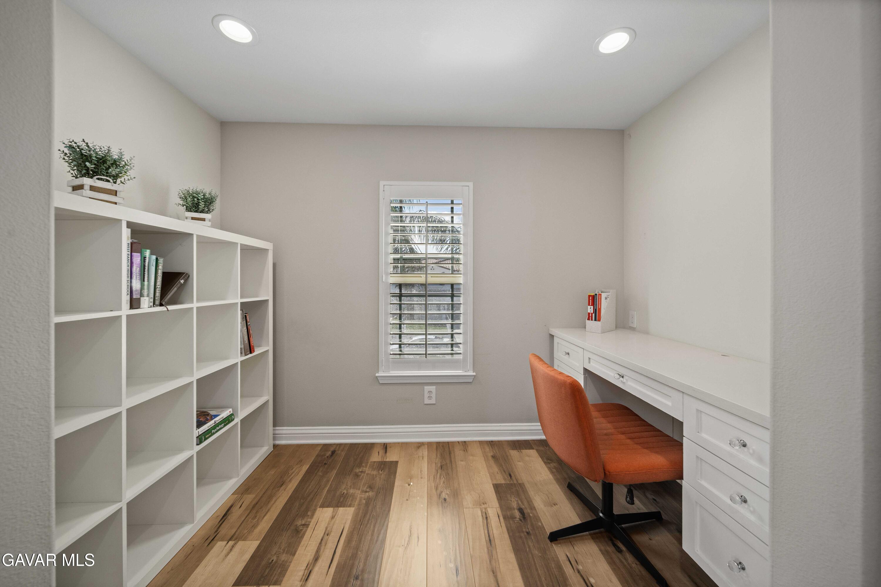 26505 Thackery Lane Stevenson Ranch, CA 91381 - Photo 35 of 63 a workspace with furniture and a window