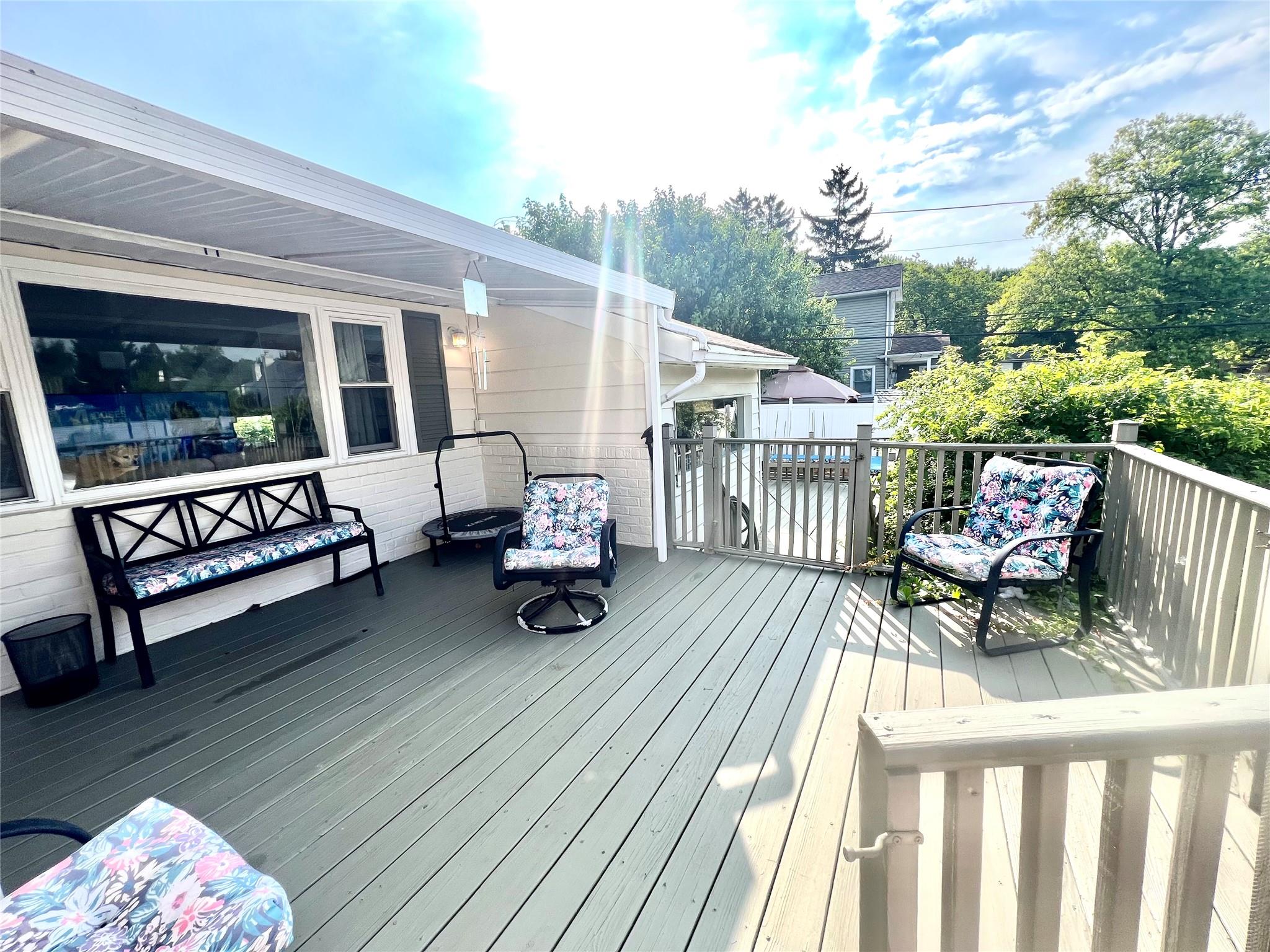11 Pearl Street Valley Stream, NY 11581 - Photo 16 of 17 a view of a deck with furniture