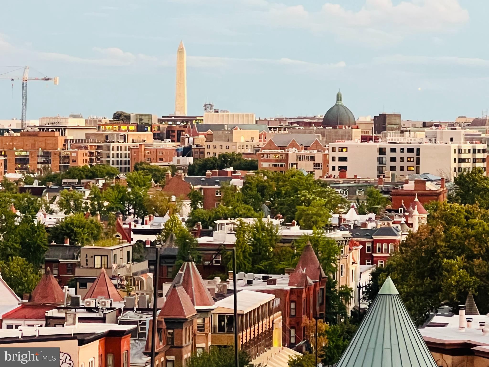 2038 18th Street Northwest, Unit T1 Washington, DC 20009 - Photo 41 of 42 View from the roof top terrace