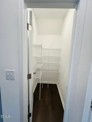 a view of a room with shelf