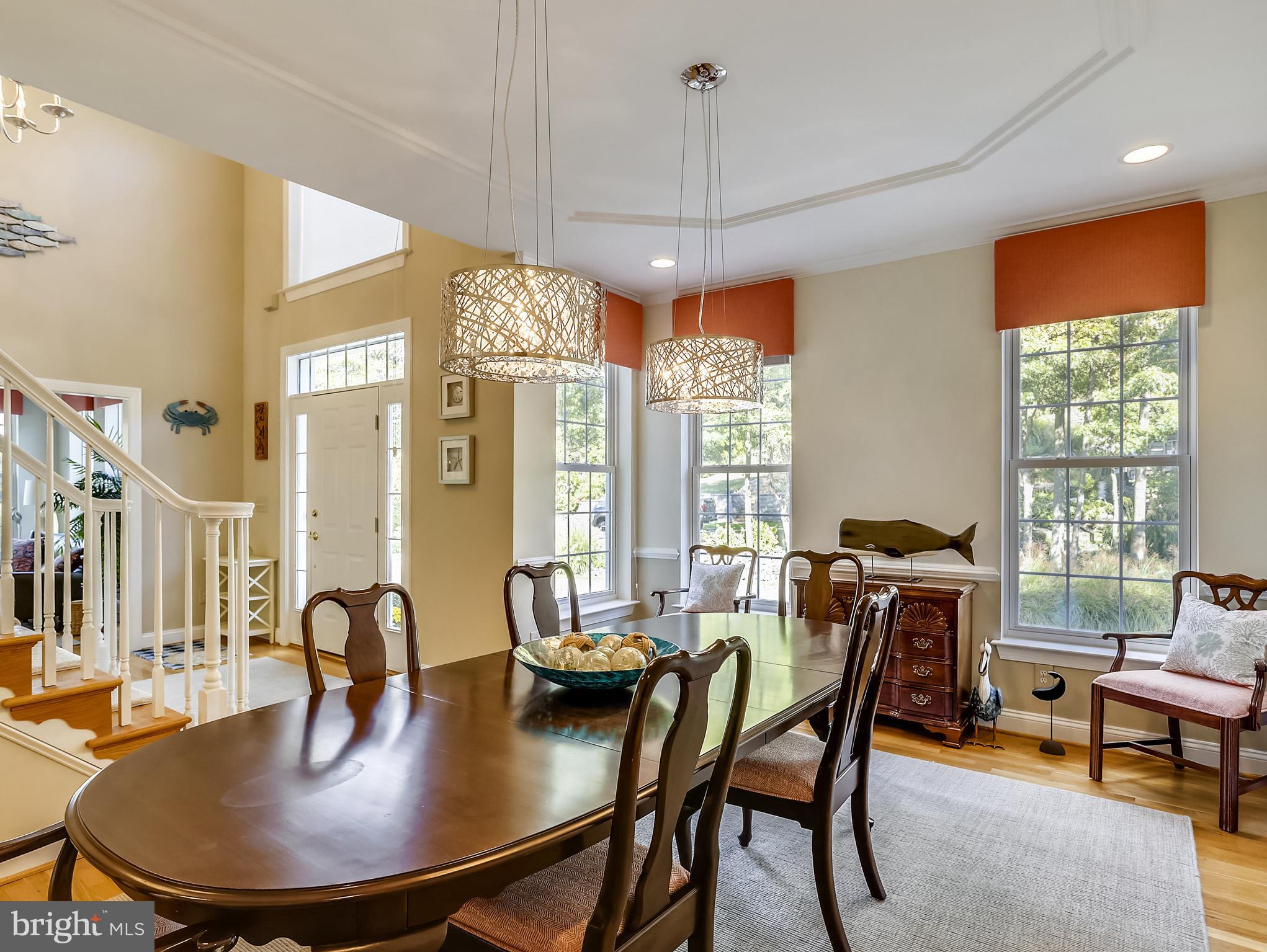 105 Shore Road Arnold, MD 21012 - Photo 17 of 55 Formal Dining Room is off the 2-Story Foyer