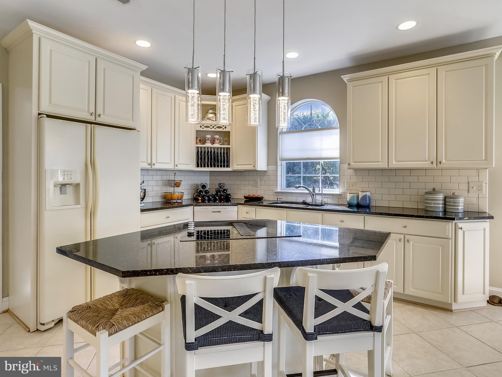105 Shore Road Arnold, MD 21012 - Photo 9 of 55 Island with Bar Seating & Pendant Lighting