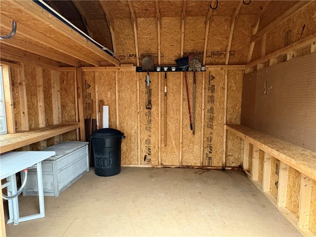 210 Carson Street Springdale, PA 15144 - Photo 31 of 33 INTERIOR OF SHED