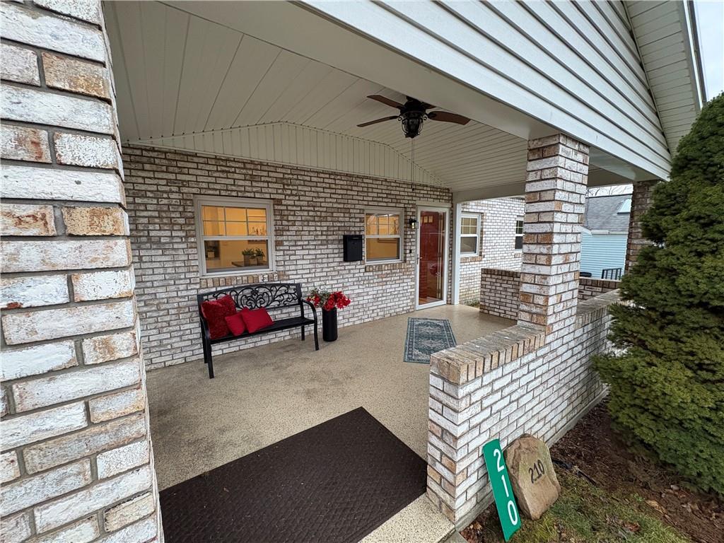 210 Carson Street Springdale, PA 15144 - Photo 4 of 33 OTHER VIEW OF FRONT PORCH