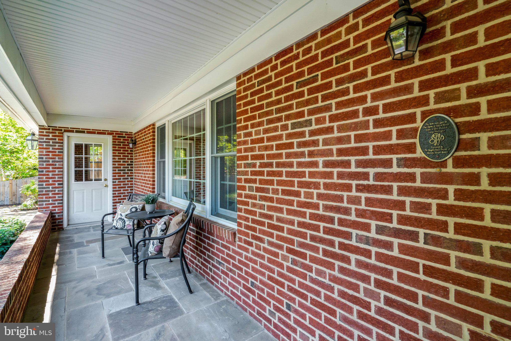 4409 Ferry Landing Road Alexandria, VA 22309 - Photo 8 of 68 Front porch w/ flagstone