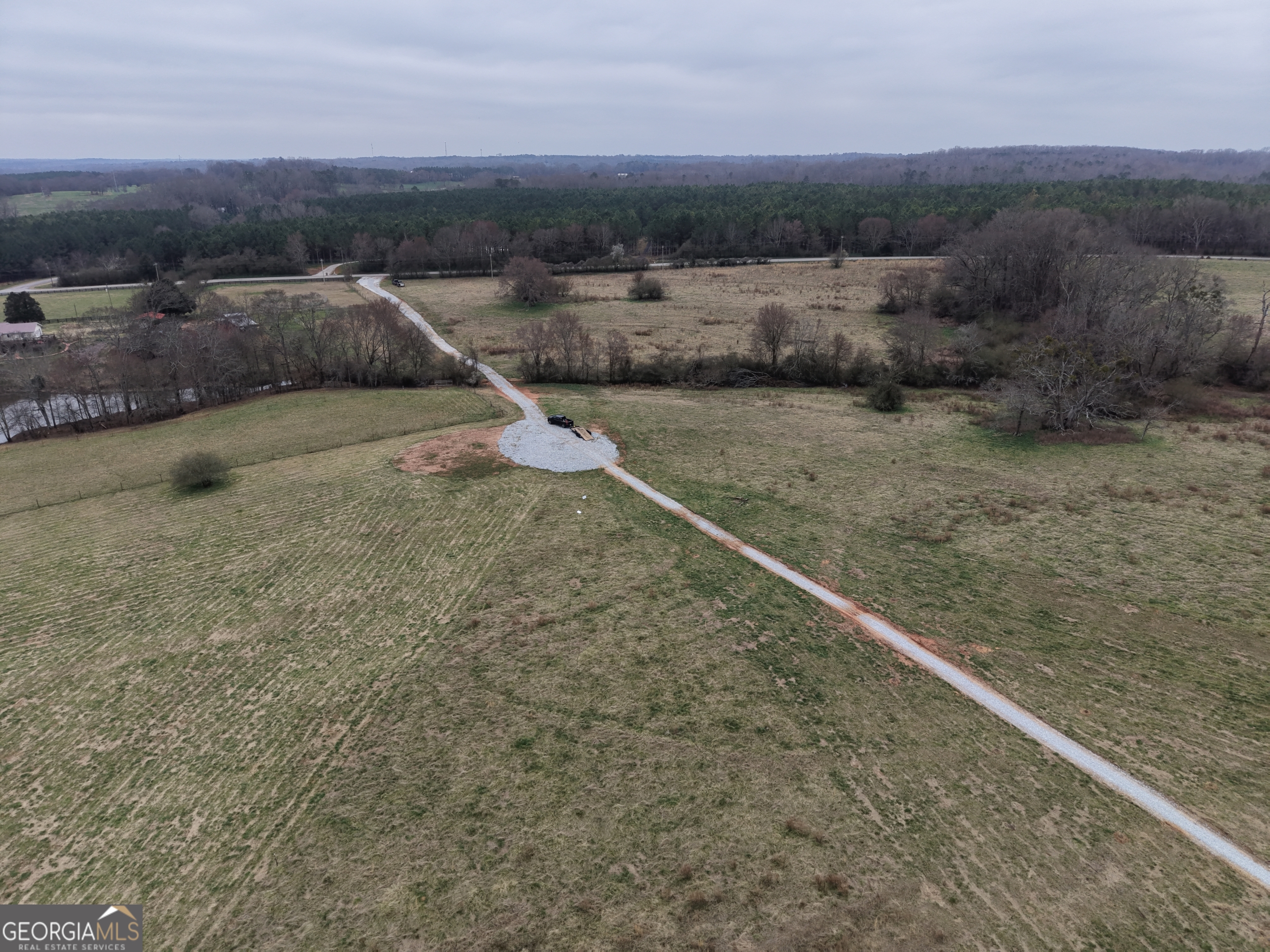 9 Red Rose Court Nicholson, GA 30565 - Photo 53 of 55 an aerial view of a house with a yard