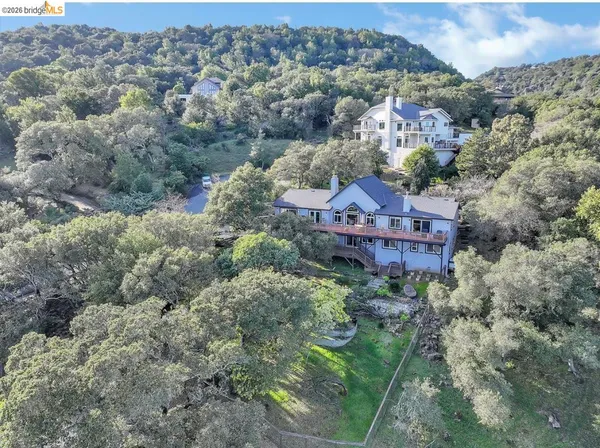 a view of a city with mountain view