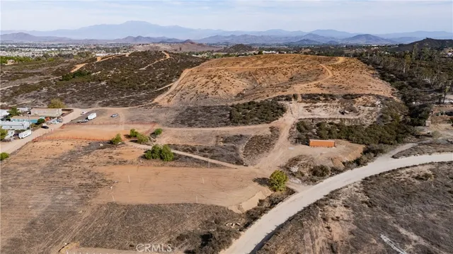 a view of city and mountain